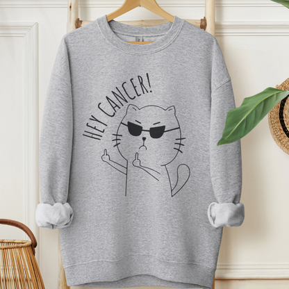 Hey Cancer🎗️Cancer support Sweatshirt