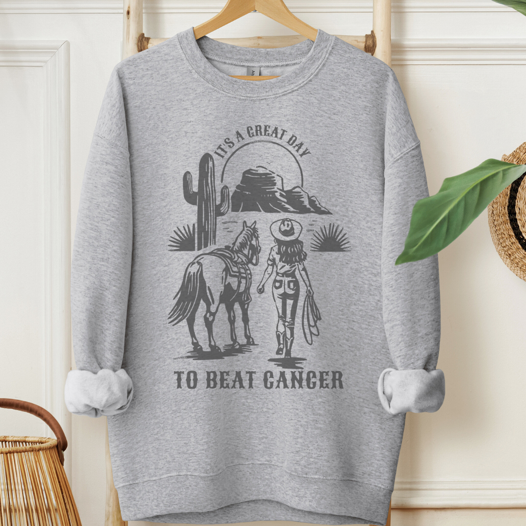 Great Day🎗️Cancer support Sweatshirt