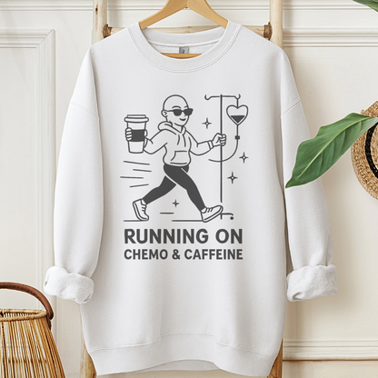 Running🎗️Cancer support Sweatshirt