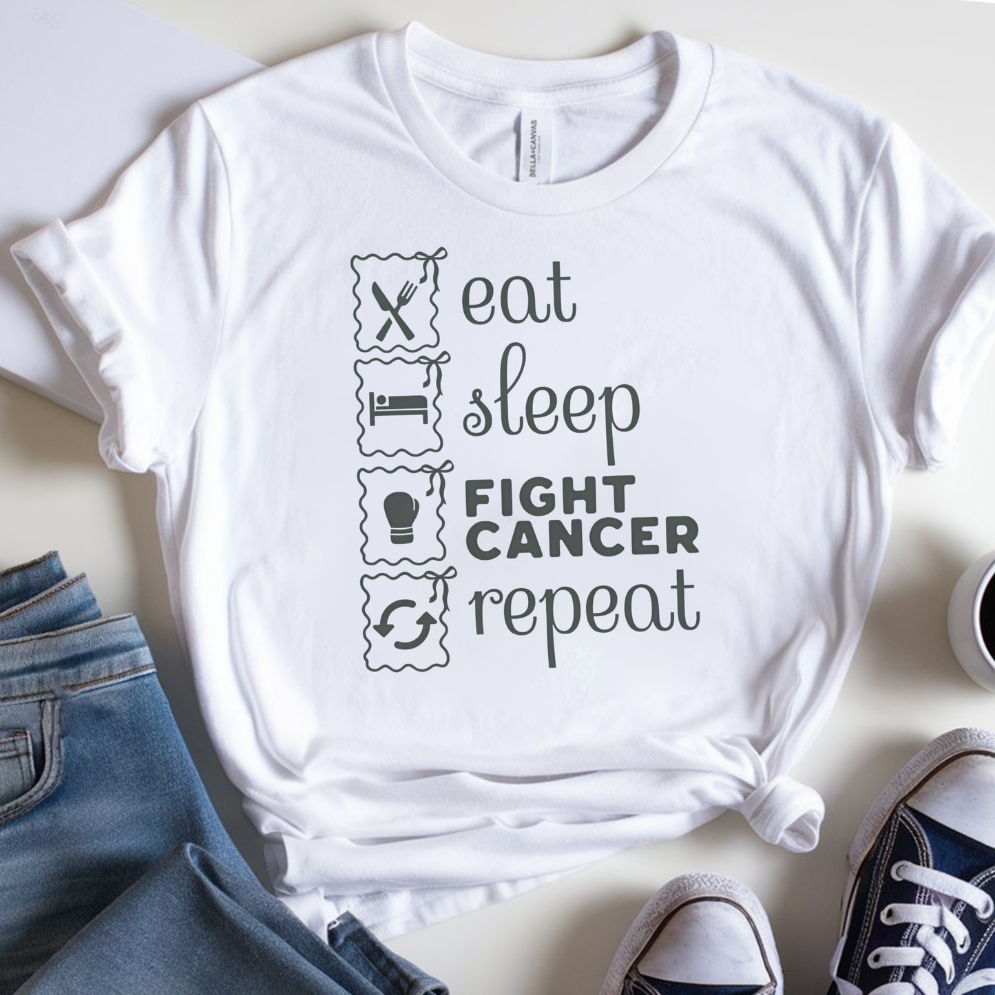 Repeat🎗️ Cancer Support T-shirt
