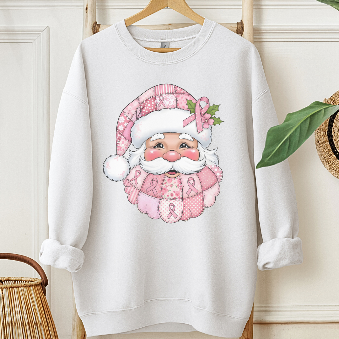 Santa🎗️Cancer support Sweatshirt (Christmas Limited Edition)