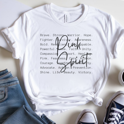 Pink Spirit🎗️ Cancer Support T-shirt
