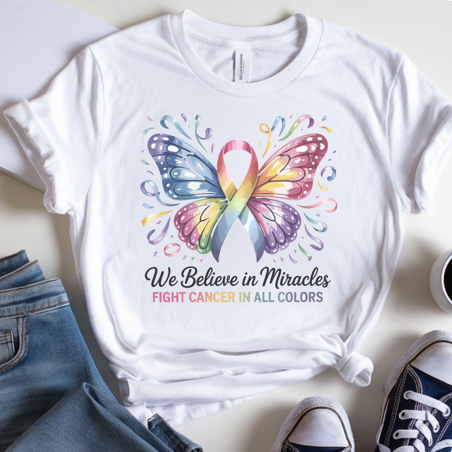 Miracles🎗️ Cancer Support T-shirt
