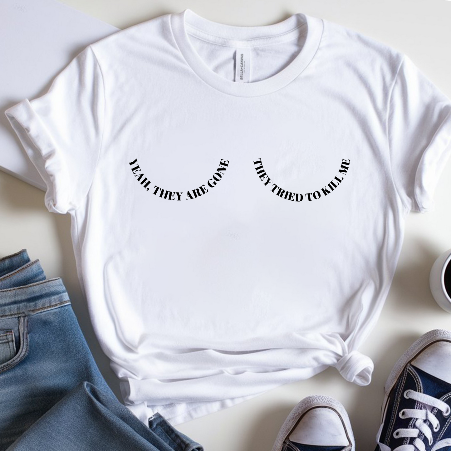 Gone🎗️ Cancer Support T-shirt