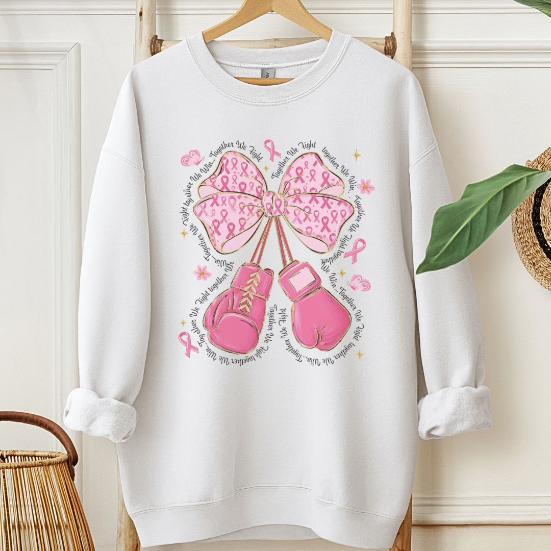 Boxing🎗️Cancer support Sweatshirt