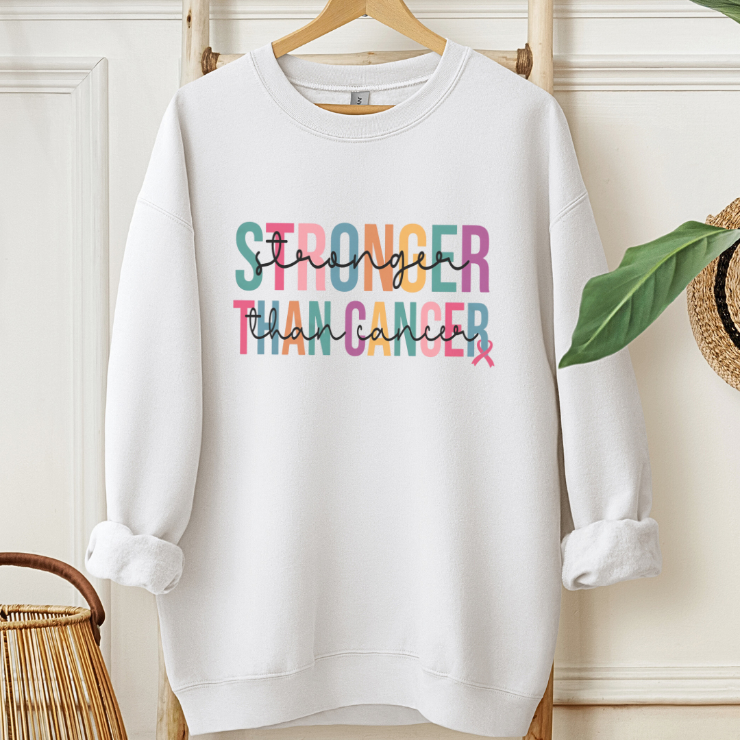 Stronger🎗️Cancer support Sweatshirt