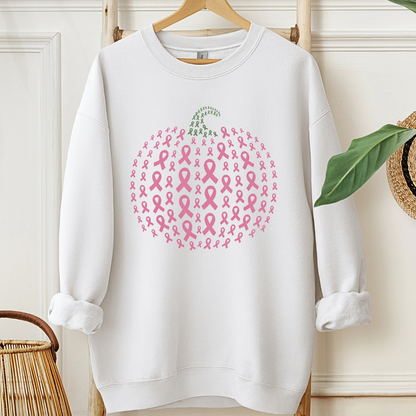 Pumpkin Ribbon🎗️Cancer support Sweatshirt
