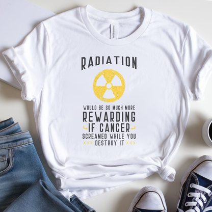 Radiation🎗️ Cancer Support T-shirt