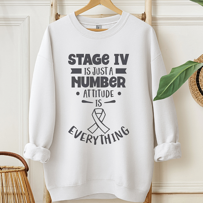 Stage IV🎗️Cancer support Sweatshirt