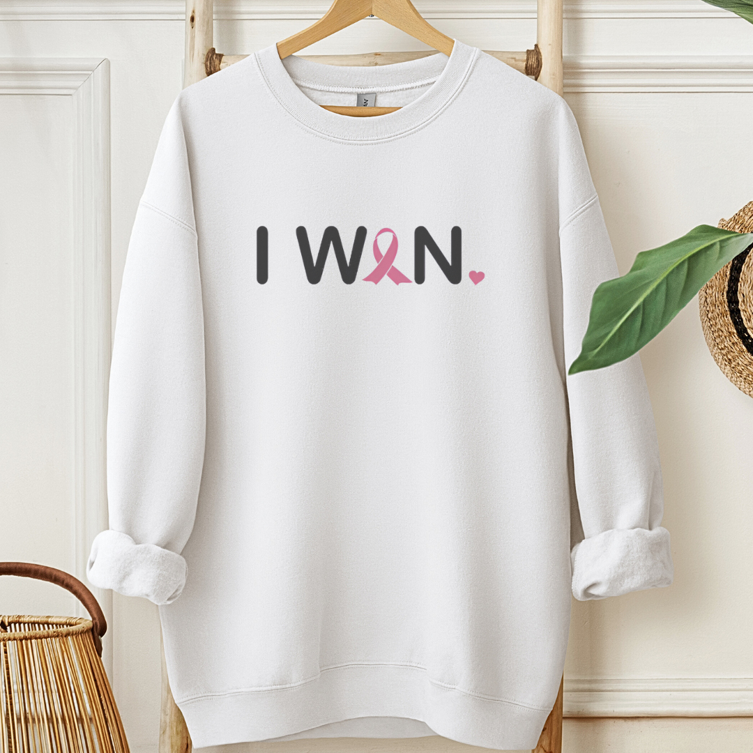 I won Ribbon🎗️Cancer support Sweatshirt