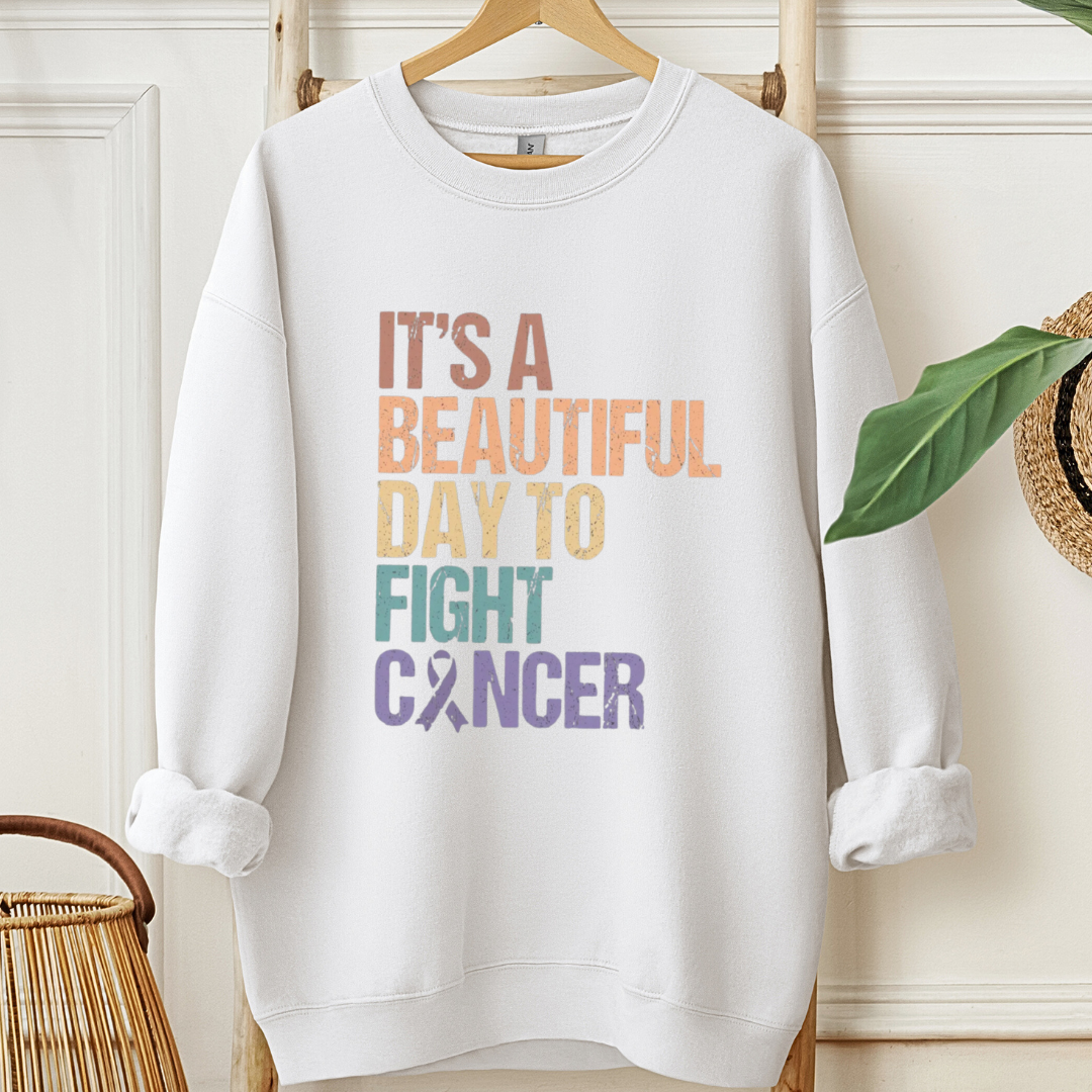 Beautiful🎗️Cancer support Sweatshirt