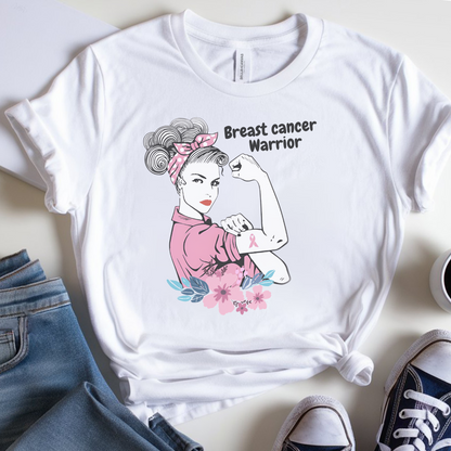 Breast Cancer Warrior🎗️Cancer Support T-shirt