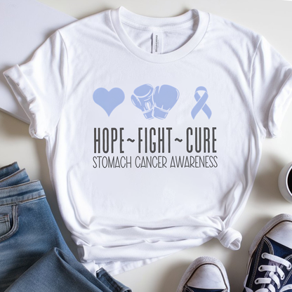 Stomach Hope🎗️ Cancer Support T-shirt