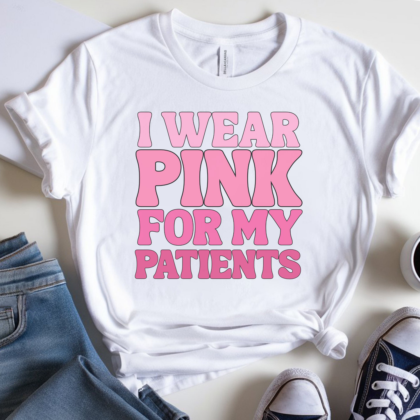 Patients🎗️Doctors - Nurses Cancer Support T-shirt
