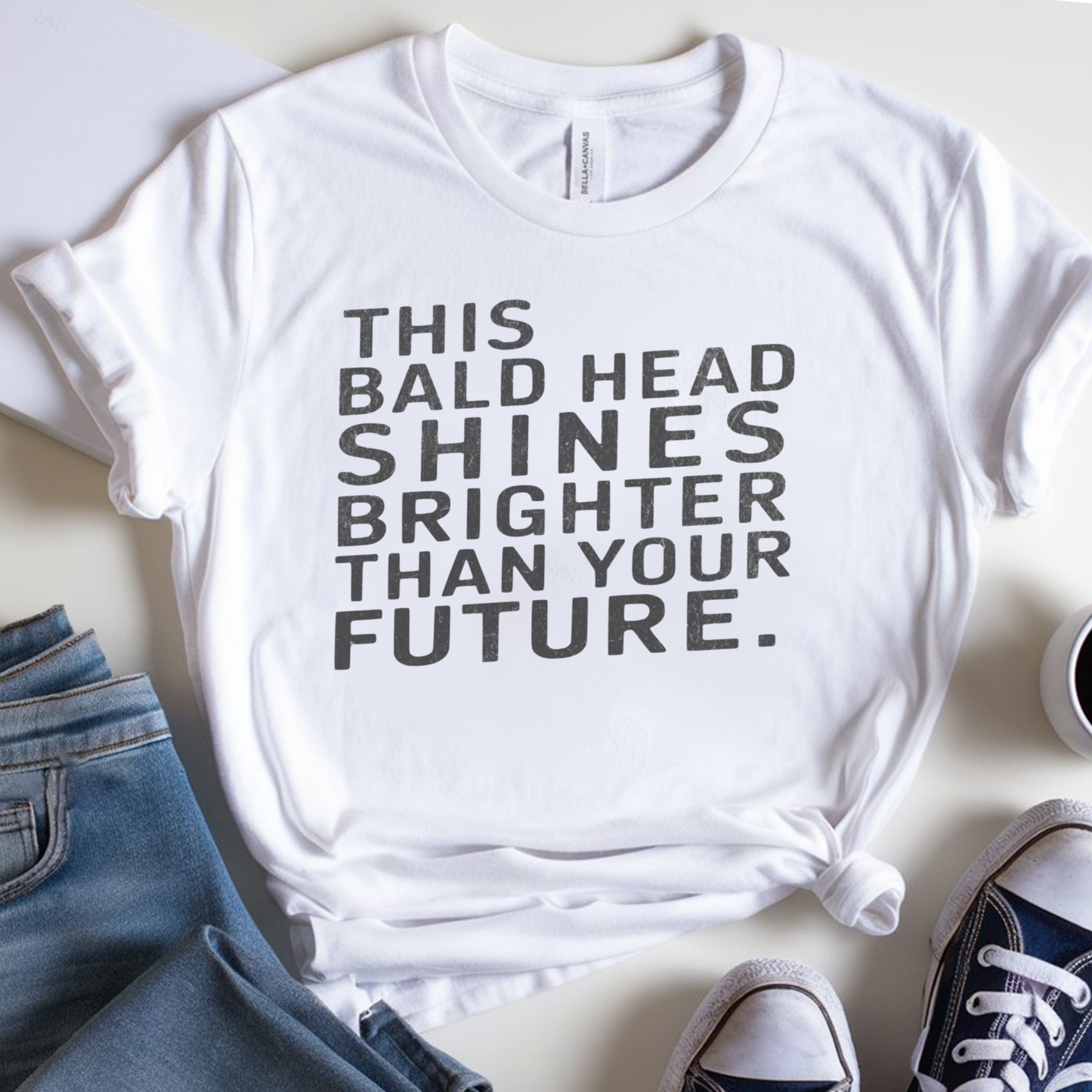 Bald🎗️ Cancer Support T-shirt