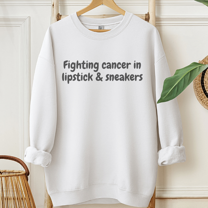 Lipstick🎗️Cancer support Sweatshirt