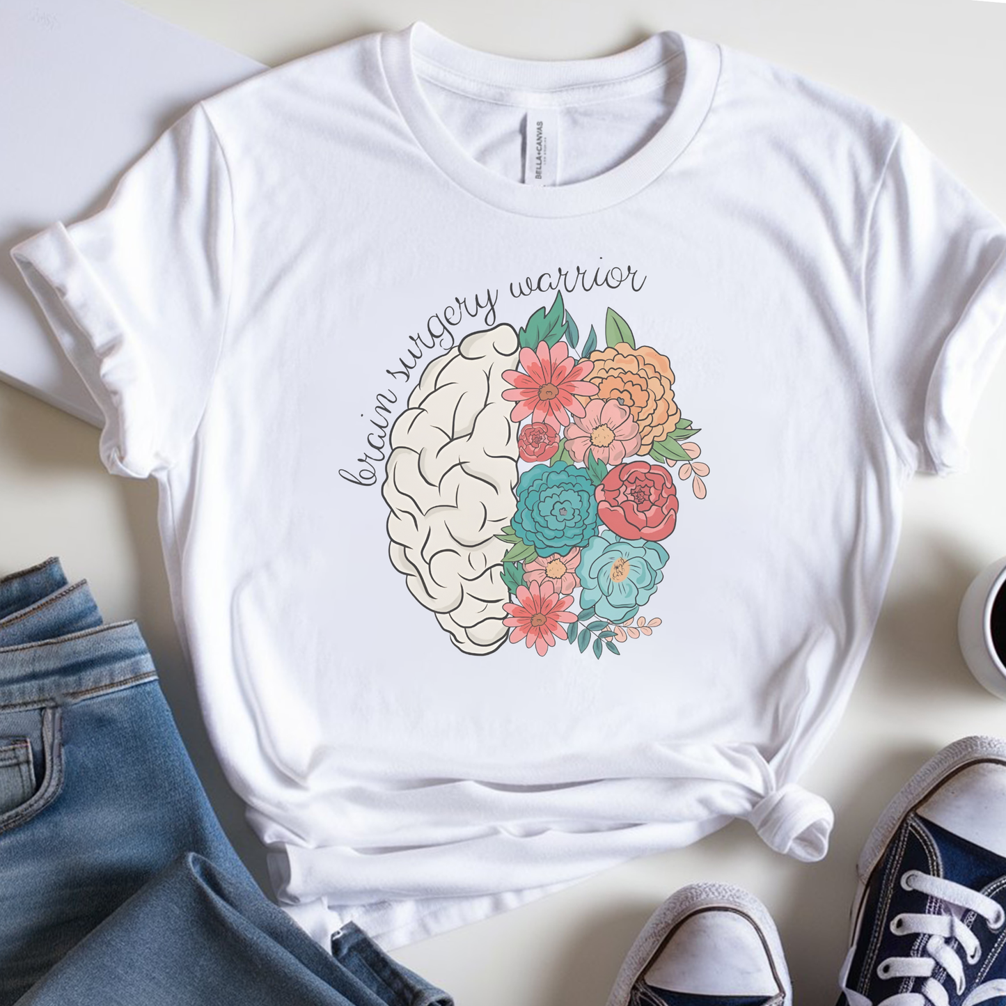 Brain Surgery (color)🎗️ Cancer Support T-shirt