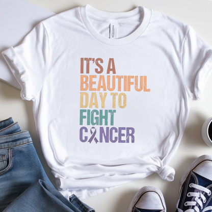 Beautiful🎗️ Cancer Support T-shirt
