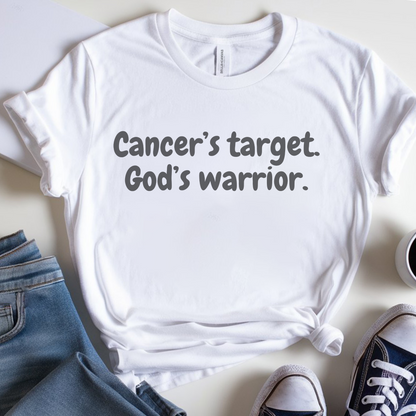 God's warrior🎗️ Cancer Support T-shirt