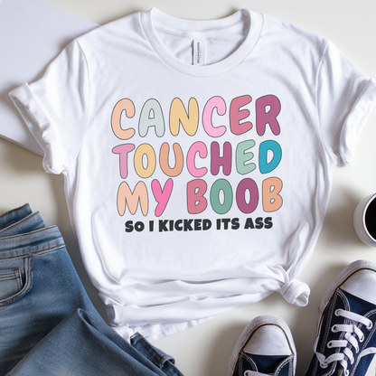 My boob🎗️ Cancer Support T-shirt