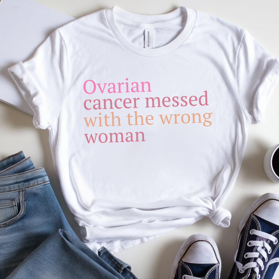 Ovarian🎗️ Cancer Support T-shirt