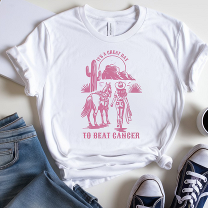 Great Day🎗️ Cancer Support T-shirt