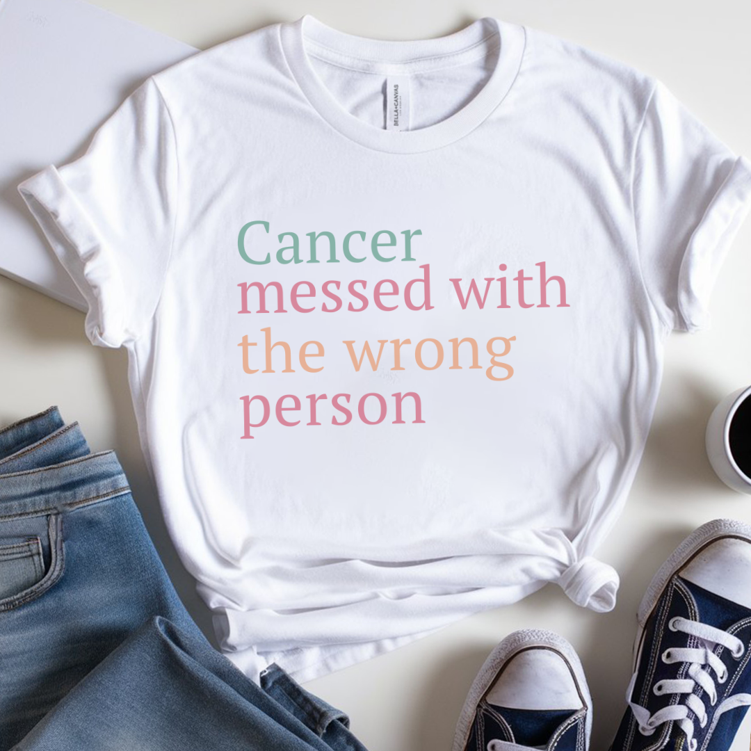 Messed🎗️ Cancer Support T-shirt