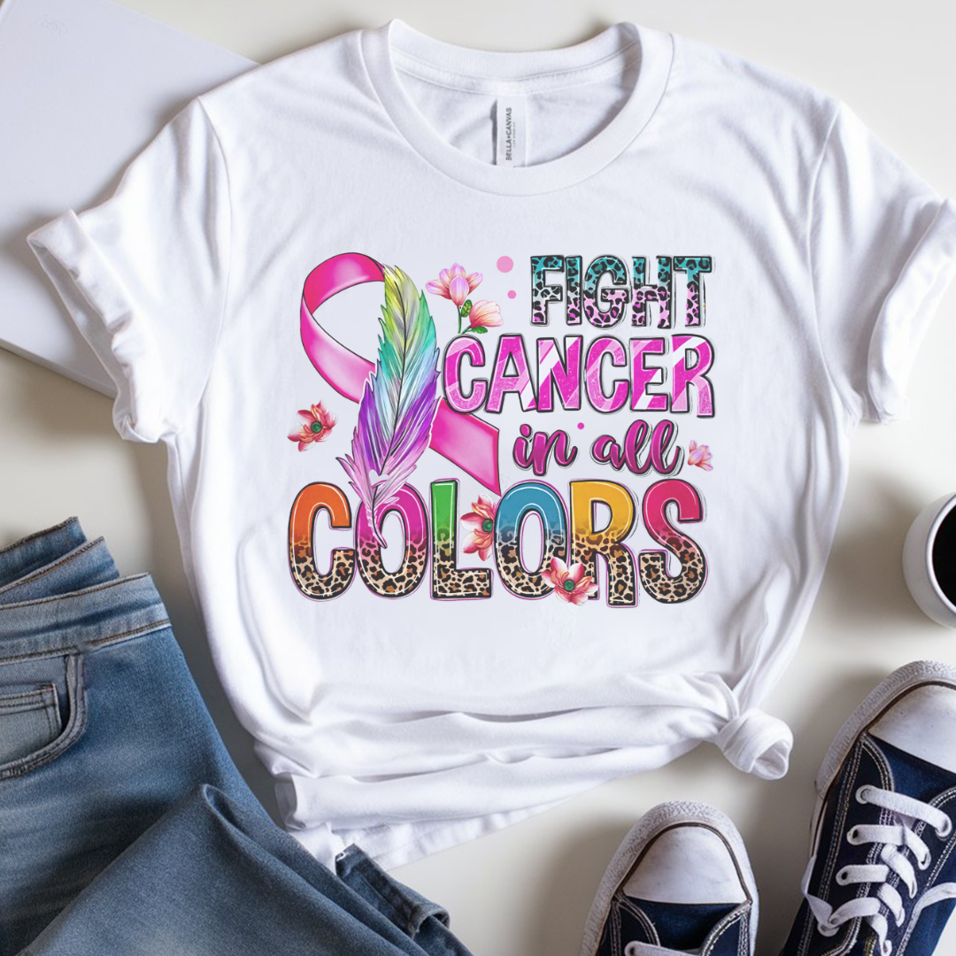 In all colors🎗️ Cancer Support T-shirt