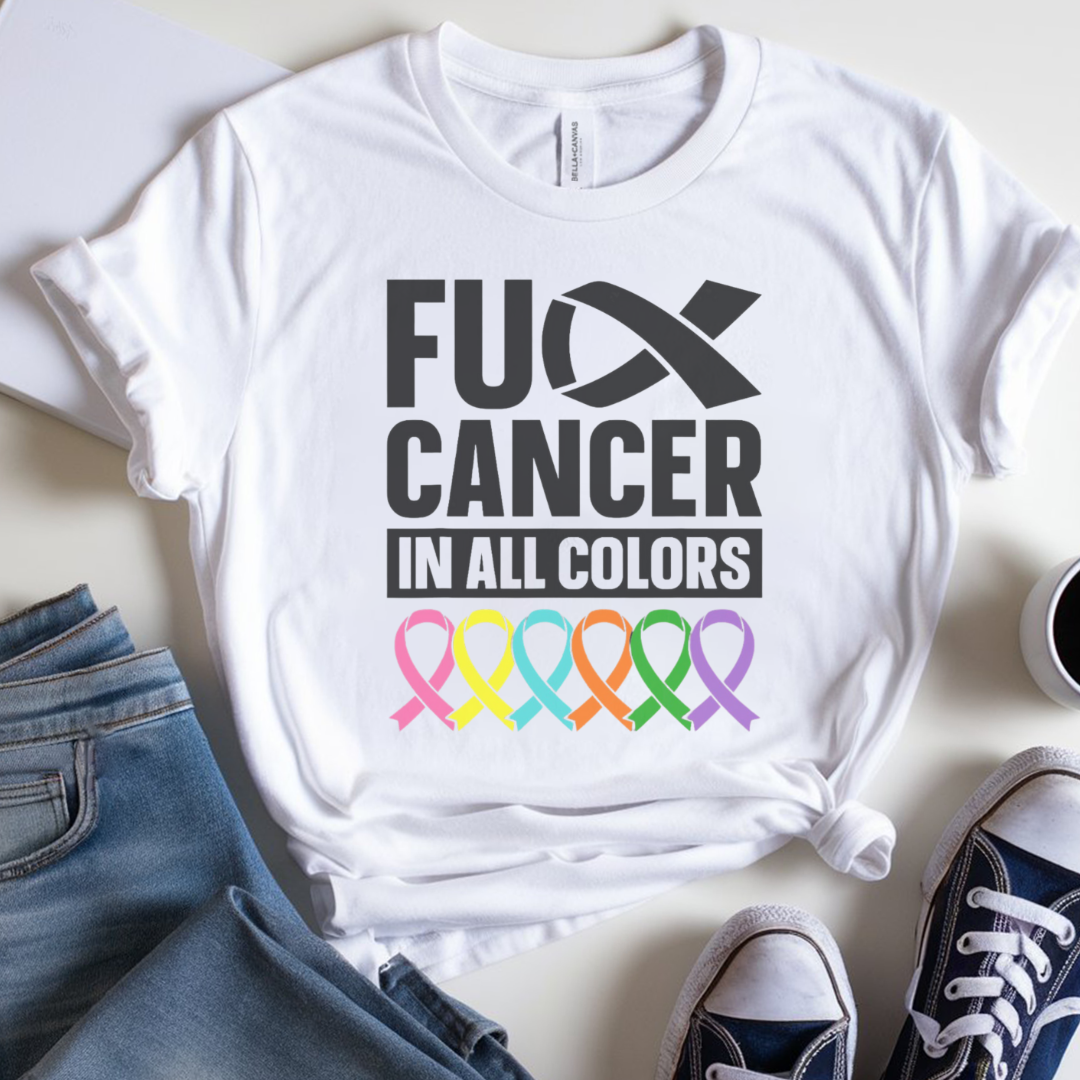 F.Cancer🎗️ Cancer Support T-shirt