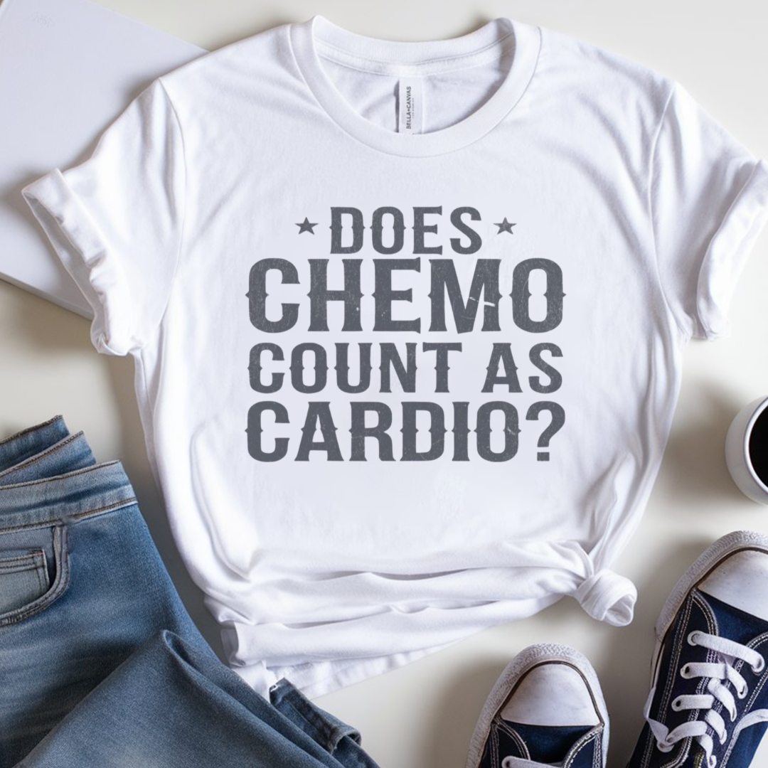Cardio?🎗️ Cancer Support T-shirt