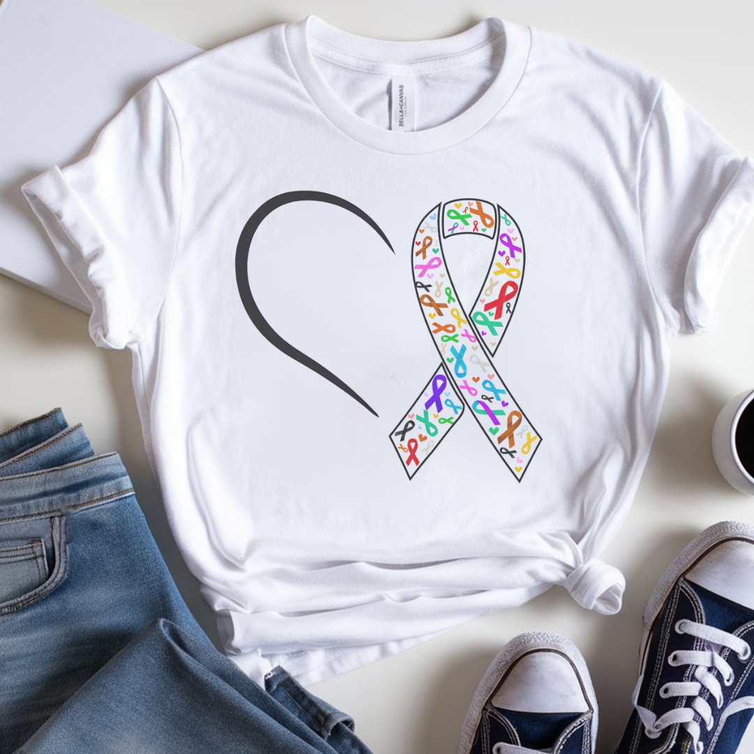 Heart🎗️ Cancer Support T-shirt