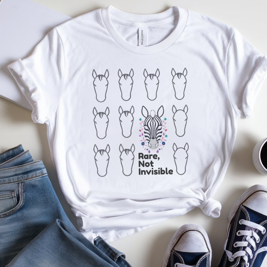Not invisible 🎗️ Cancer Support T-shirt