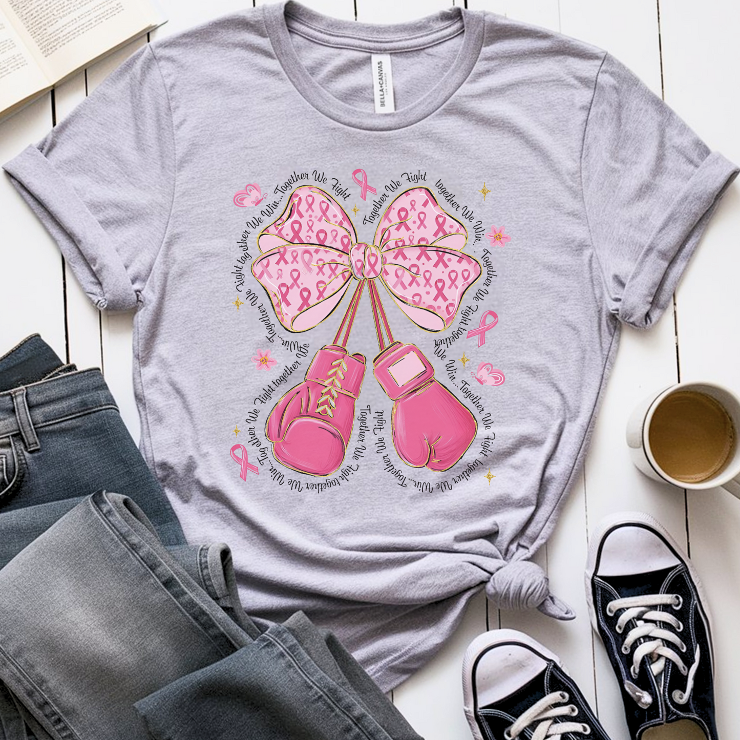 Boxing🎗️Cancer Support T-shirt
