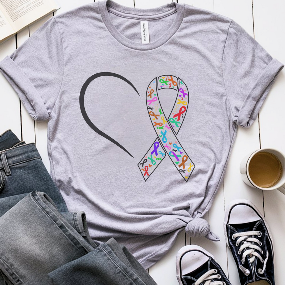 Heart🎗️ Cancer Support T-shirt