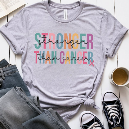 Stronger🎗️ Cancer Support T-shirt