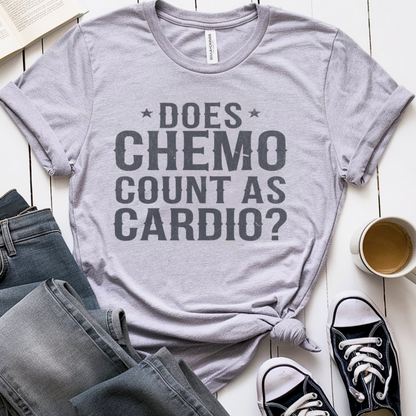 Cardio?🎗️ Cancer Support T-shirt