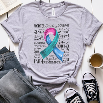 Thyroid🎗️ Cancer Support T-shirt