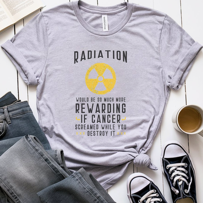 Radiation🎗️ Cancer Support T-shirt