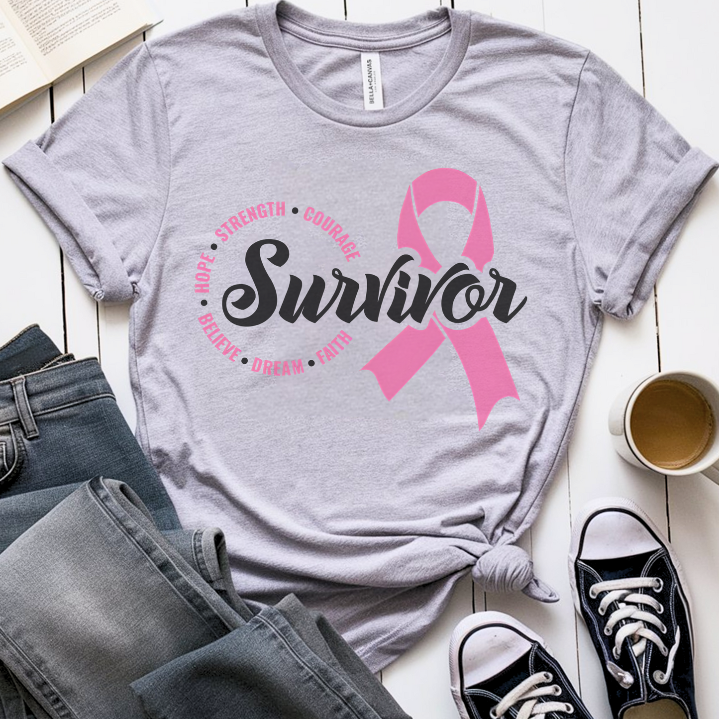 Courage🎗️ Cancer Support T-shirt
