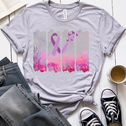Butterfly🎗️ Cancer Support T-shirt