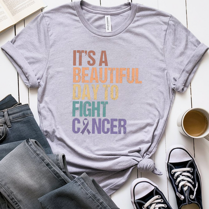 Beautiful🎗️ Cancer Support T-shirt
