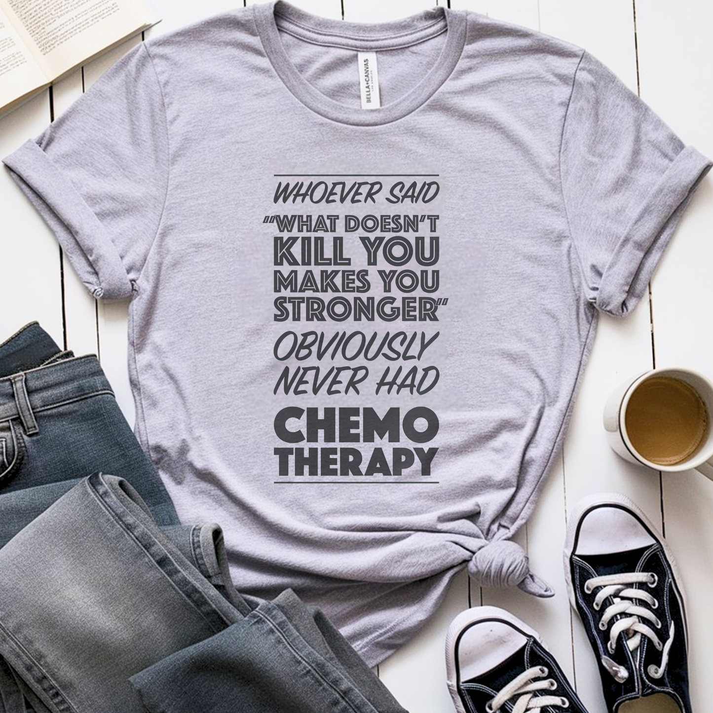Never Had🎗️ Cancer Support T-shirt