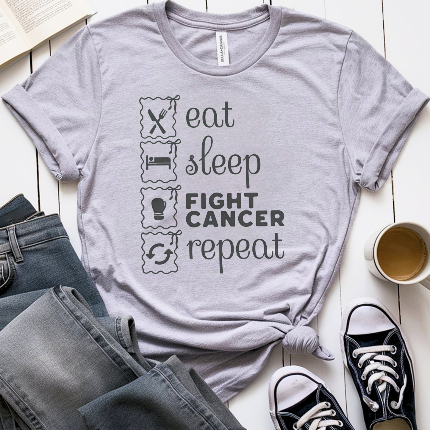 Repeat🎗️ Cancer Support T-shirt