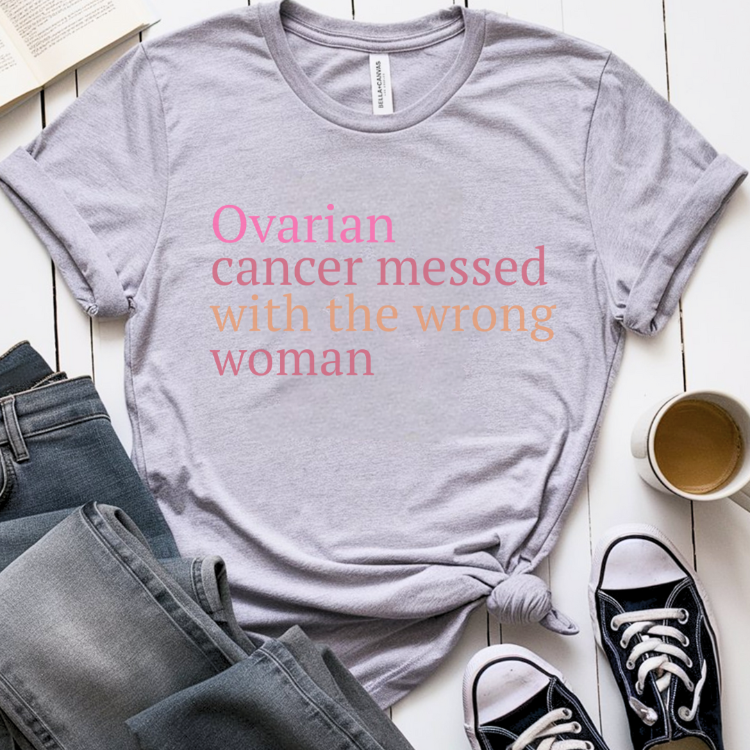 Ovarian🎗️ Cancer Support T-shirt
