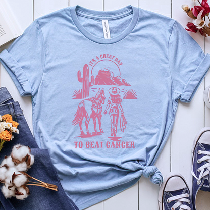 Great Day🎗️ Cancer Support T-shirt