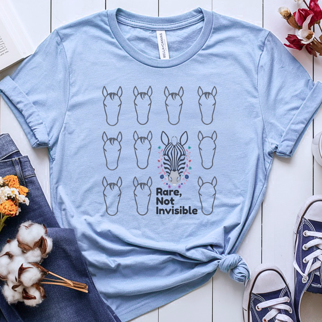 Not invisible 🎗️ Cancer Support T-shirt