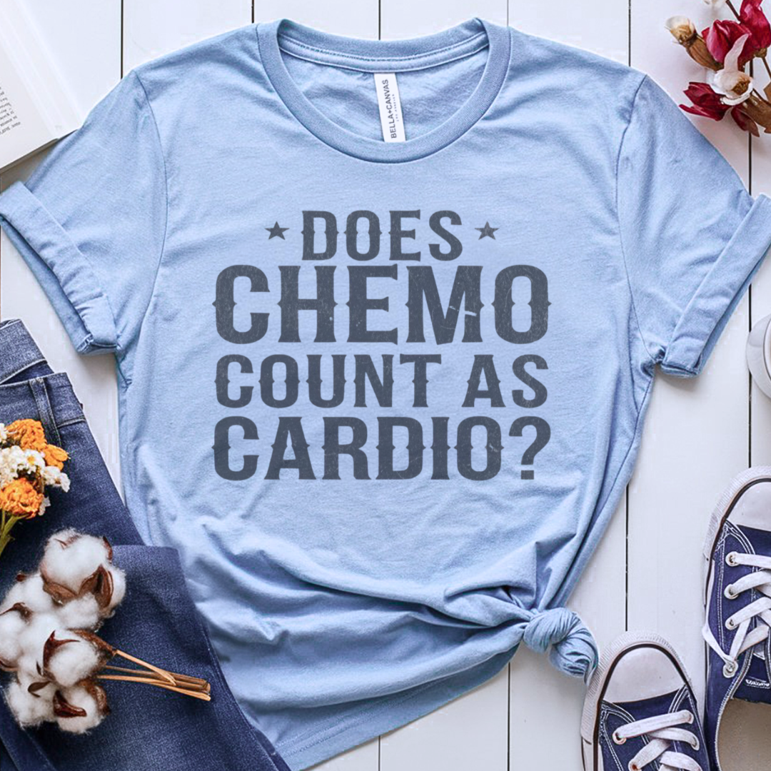 Cardio?🎗️ Cancer Support T-shirt