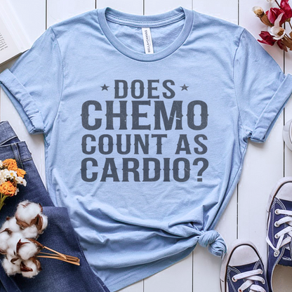 Cardio?🎗️ Cancer Support T-shirt