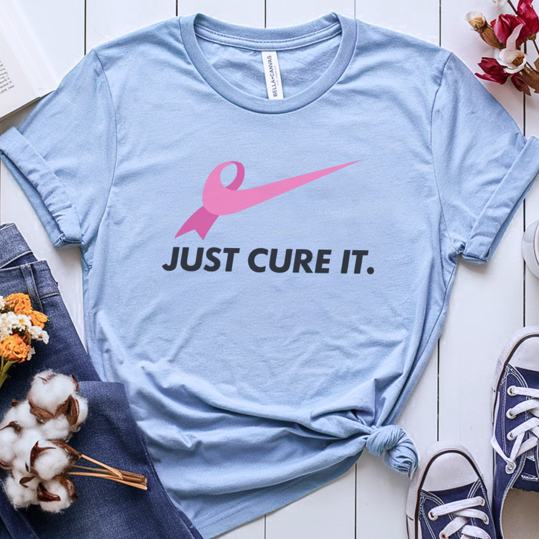 Just cure it🎗️ Cancer Support T-shirt