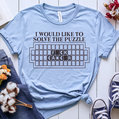 Puzzle🎗️ Cancer Support T-shirt